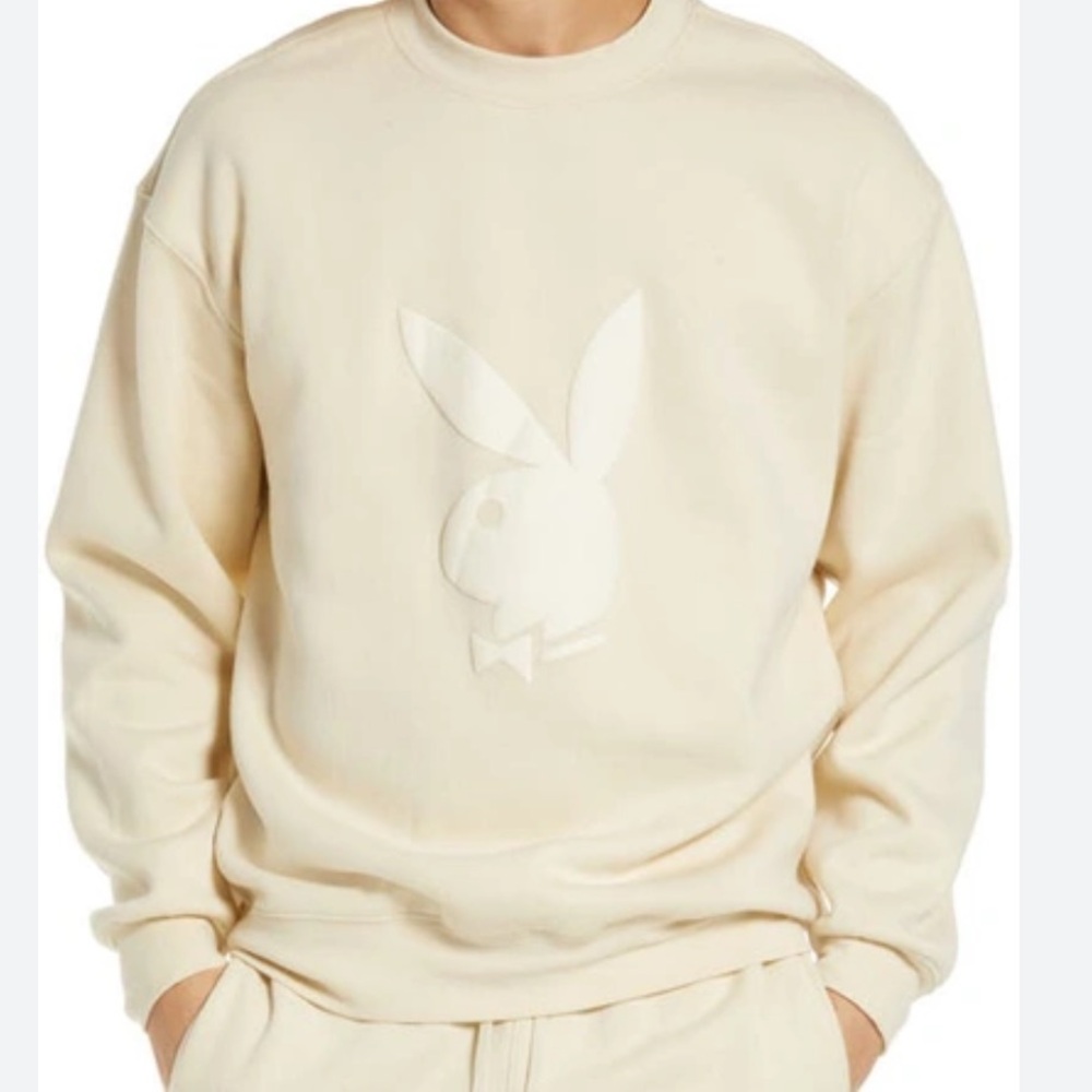 Playboy oversized crewneck sweater